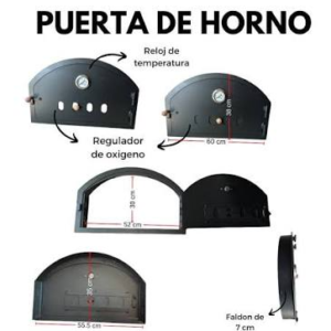 FRENTE PARA HORNO DE BARRO